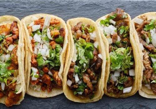 Homemade-Vegan-Mexican-Beef-Tacos-with-Herbs-500x375